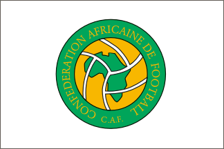 [The flag of the African Football Confederation]